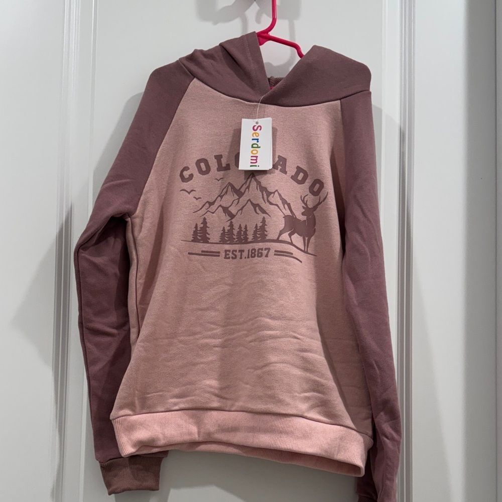 Colorado Pink Hoodie Sweater